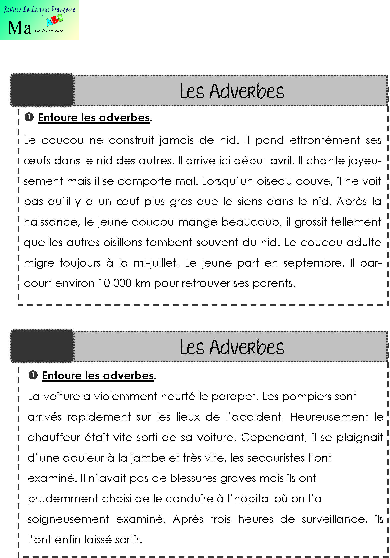 execice-sur-les-adverbes