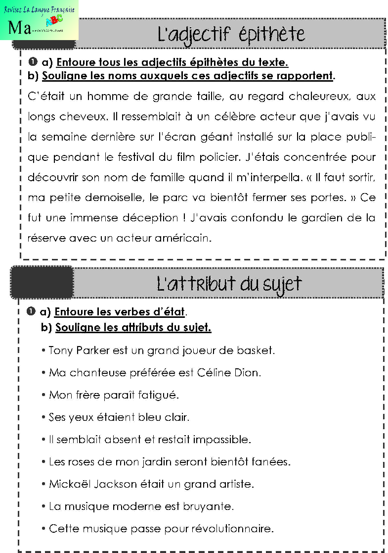 exercice-sur-les-adjectifs