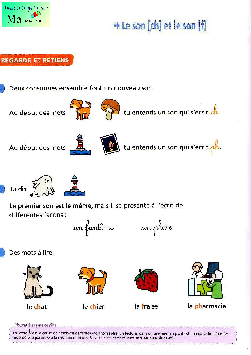 le-son-ch-et-le-son-f