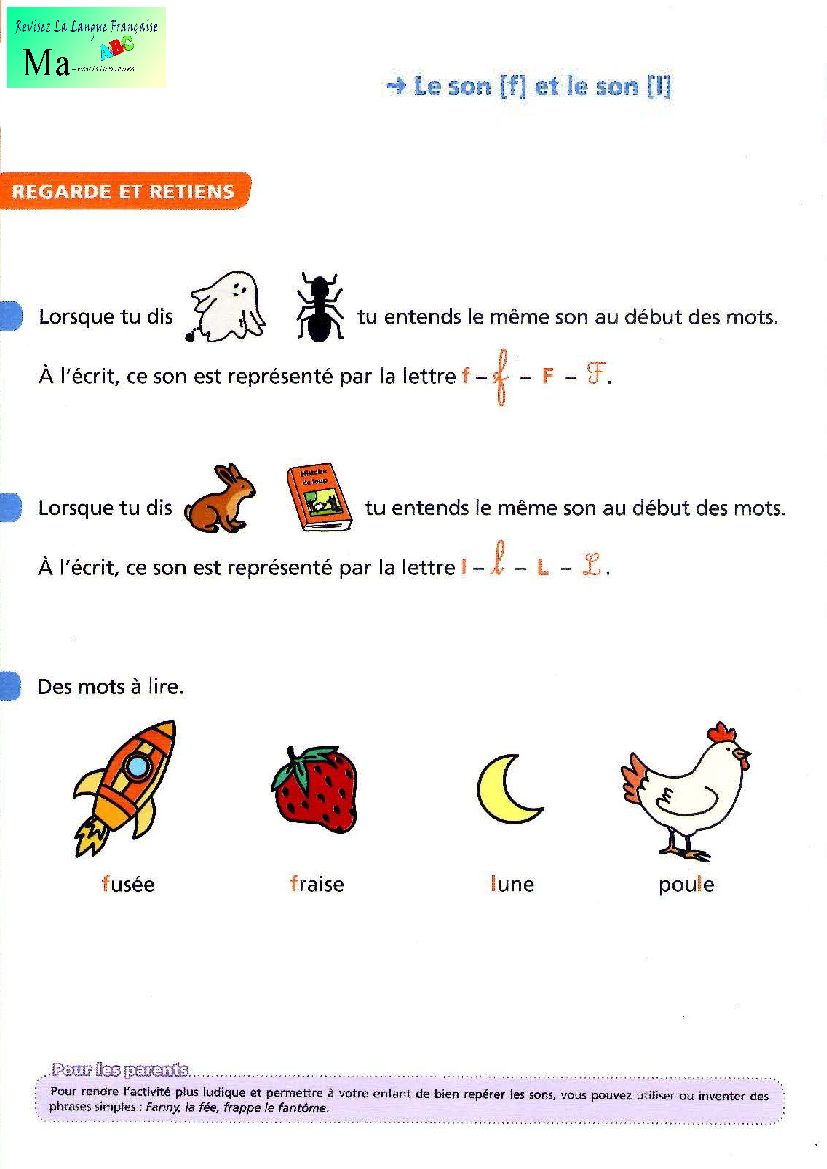 le-son-f-et-le-son-l