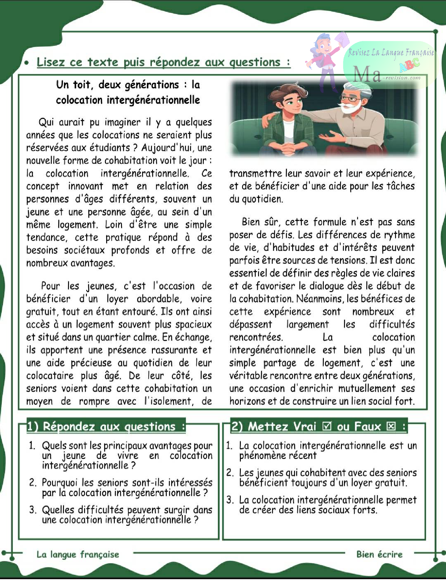 lire-et-repondre-texte-un-toit-deux-generations