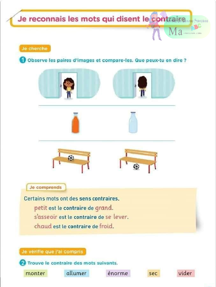 exercice-je-reconnais-les-mots-de-sens-contraire