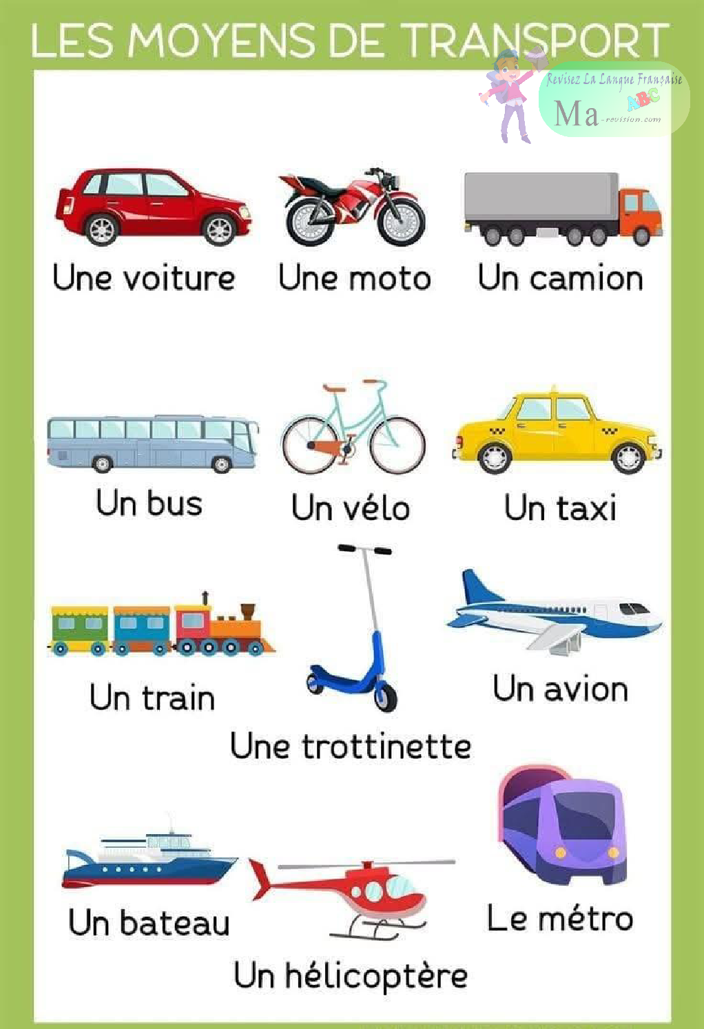 les-moyens-de-transport