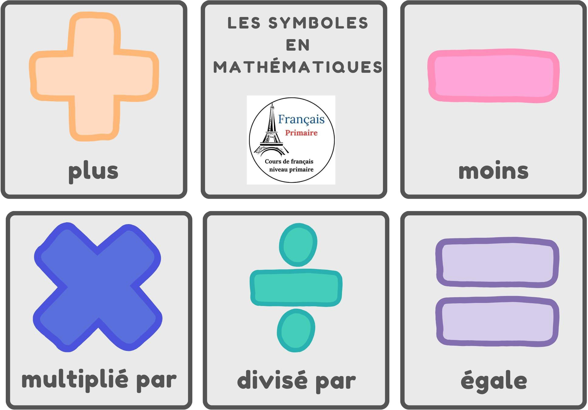 les_symbole_en_mathematique