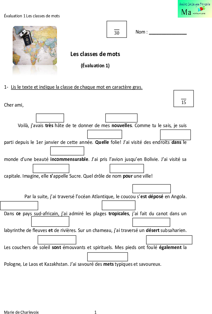 Cours-1-à-9-Évaluation-1