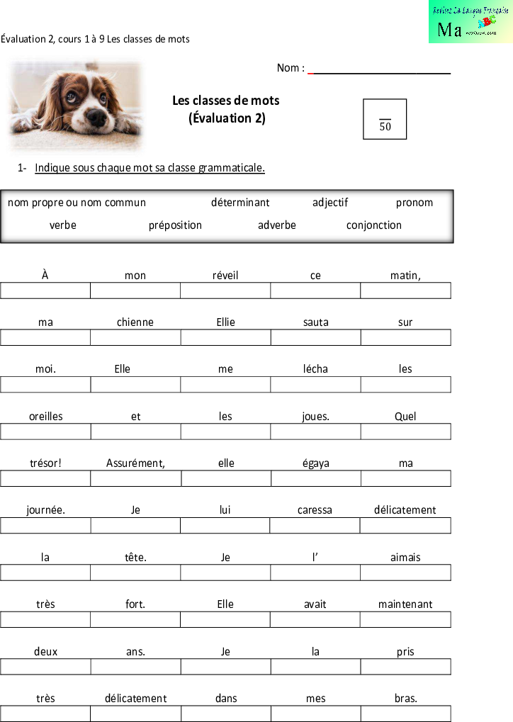 Cours-1-à-9-Évaluation-2